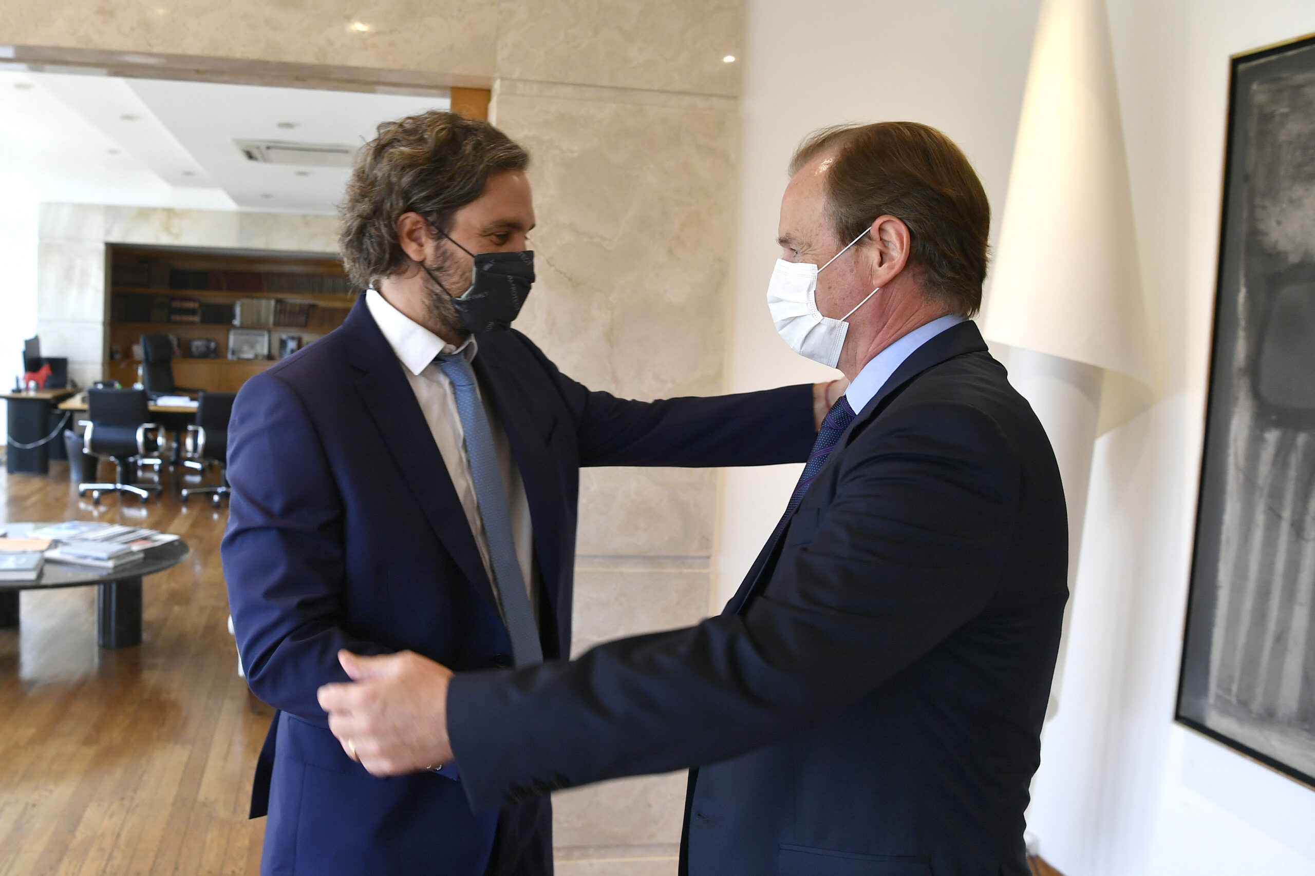 Bordet analizó con Cafiero