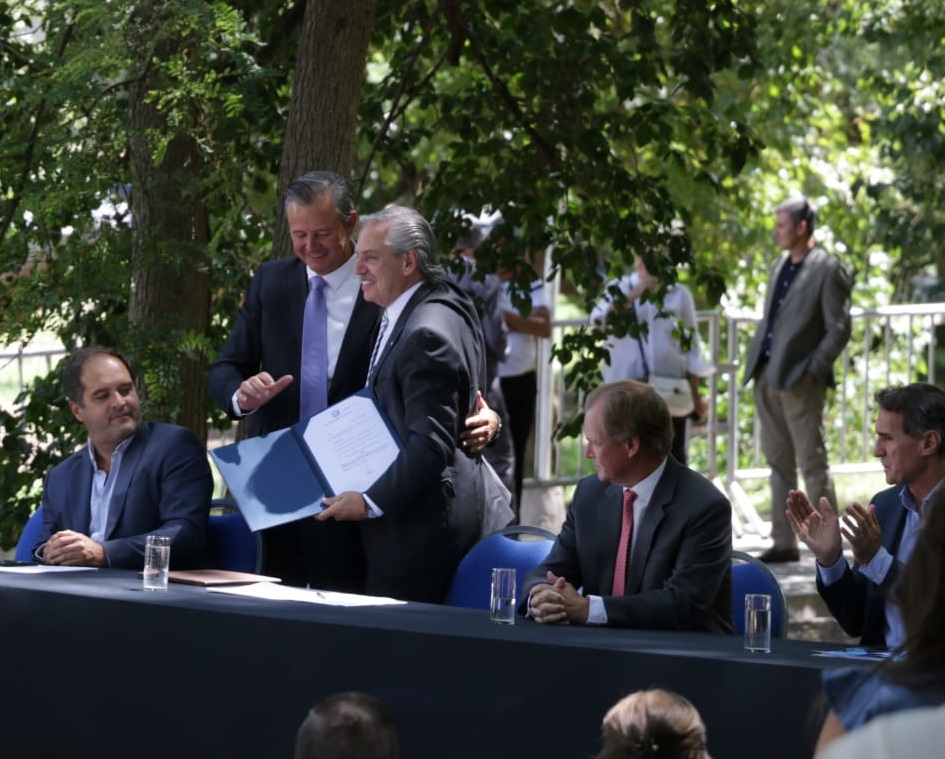 Bahl destacó el acompañamiento nacional y provincial