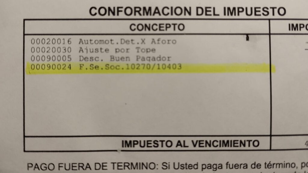 Impuesto a los automotores